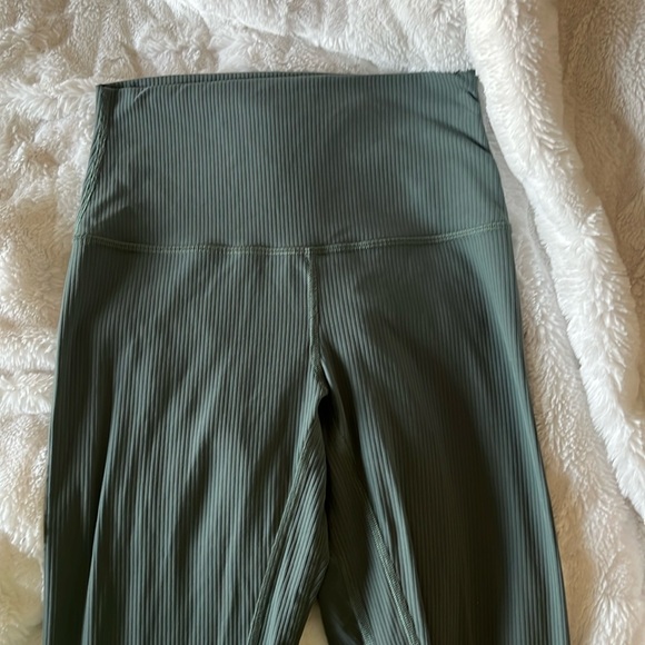 lululemon athletica Pants - Lululemon Aligned Ribbed Pant 25”